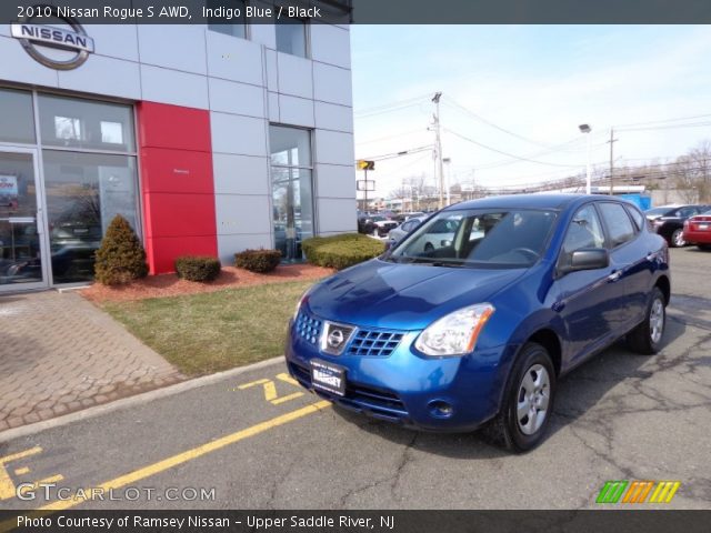 2010 Nissan Rogue S AWD in Indigo Blue