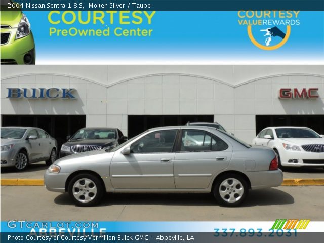 2004 Nissan Sentra 1.8 S in Molten Silver