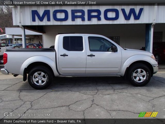 2009 Nissan Frontier SE Crew Cab 4x4 in Radiant Silver