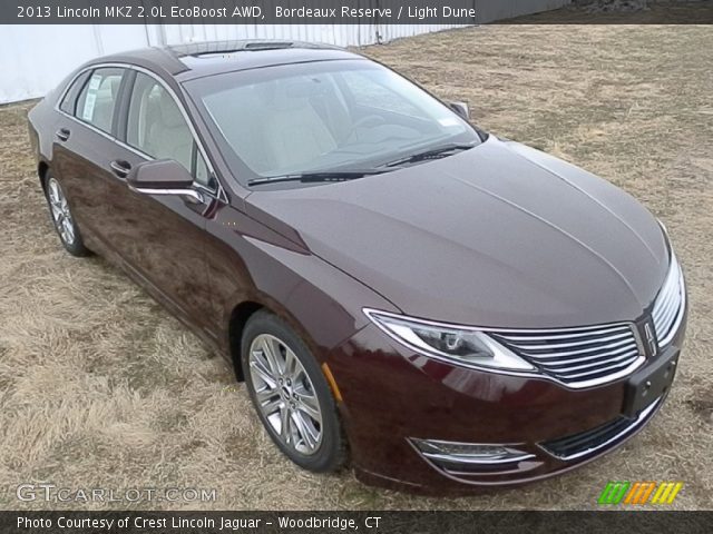 2013 Lincoln MKZ 2.0L EcoBoost AWD in Bordeaux Reserve