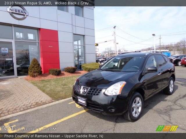 2010 Nissan Rogue SL AWD in Wicked Black
