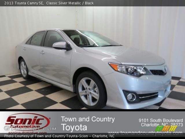 2013 Toyota Camry SE in Classic Silver Metallic