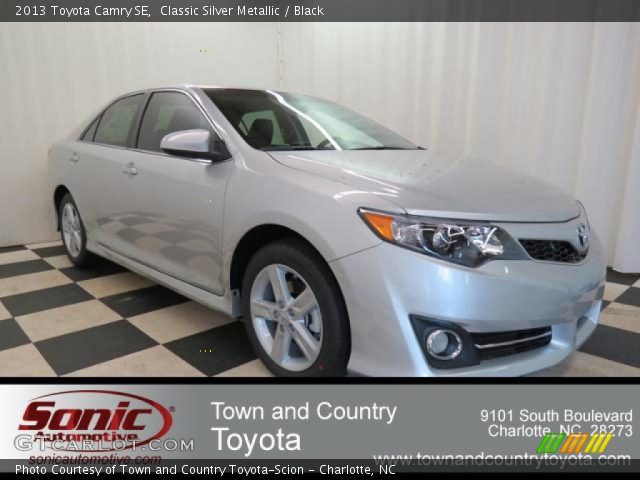 2013 Toyota Camry SE in Classic Silver Metallic