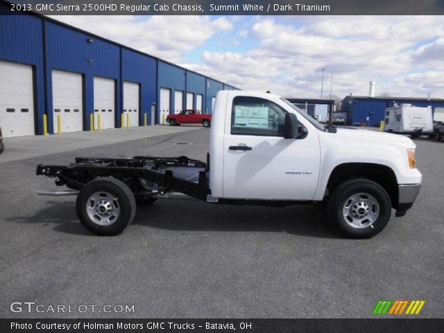 2013 GMC Sierra 2500HD Regular Cab Chassis in Summit White