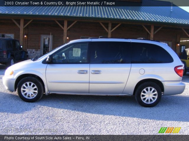 2003 Chrysler Town & Country EX in Bright Silver Metallic