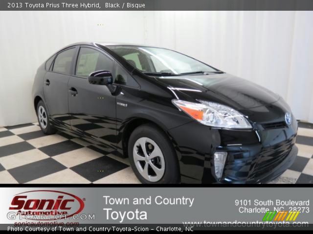 2013 Toyota Prius Three Hybrid in Black