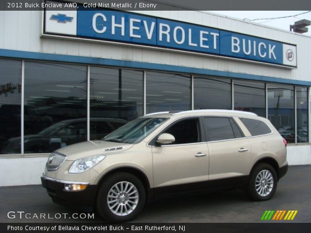 2012 Buick Enclave AWD in Gold Mist Metallic