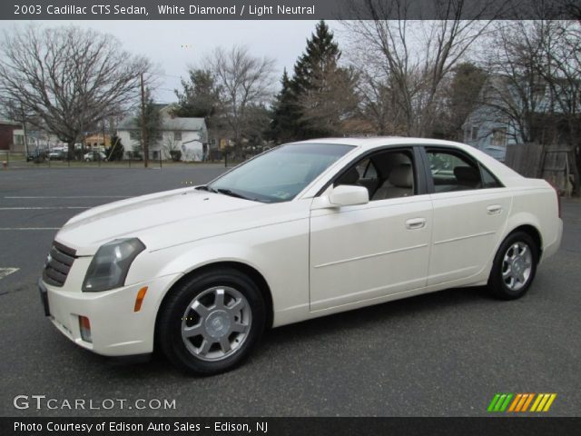 2003 Cadillac CTS Sedan in White Diamond