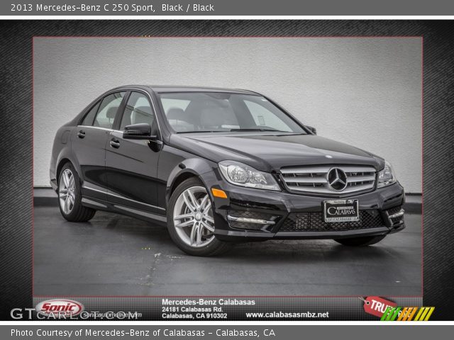 2013 Mercedes-Benz C 250 Sport in Black