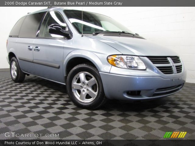 2006 Dodge Caravan SXT in Butane Blue Pearl