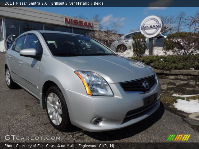 2011 Nissan Sentra 2.0 in Brilliant Silver Metallic