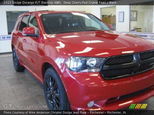 2013 Dodge Durango R/T Blacktop AWD in Deep Cherry Red Crystal Pearl