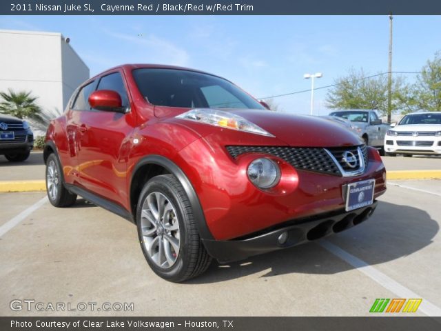 2011 Nissan Juke SL in Cayenne Red