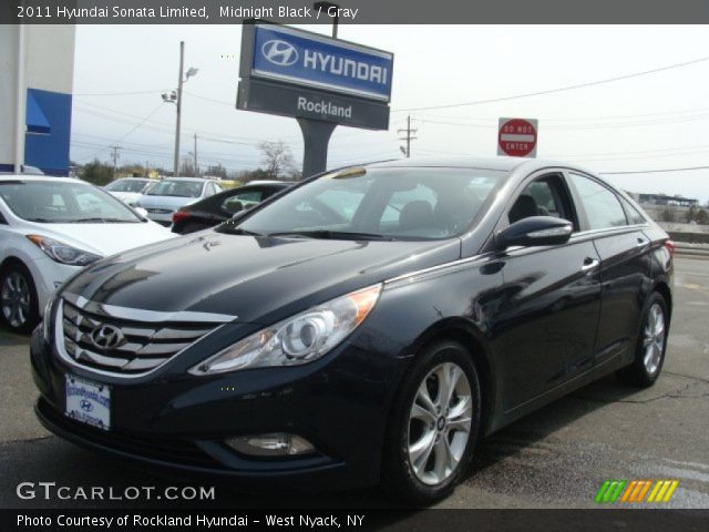 2011 Hyundai Sonata Limited in Midnight Black