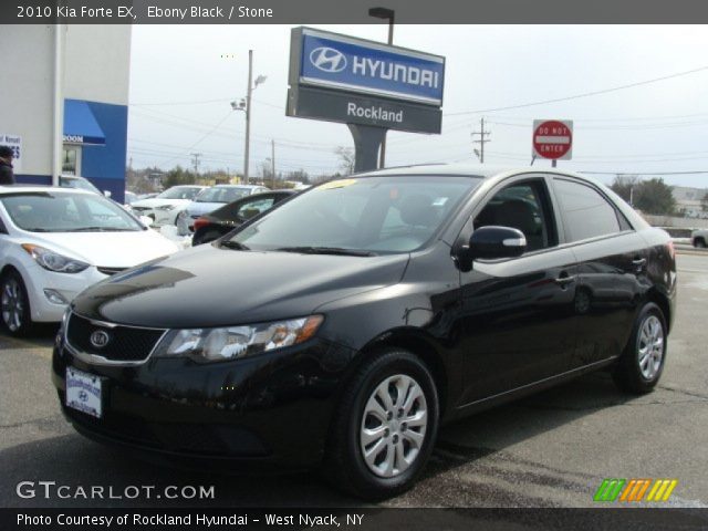2010 Kia Forte EX in Ebony Black