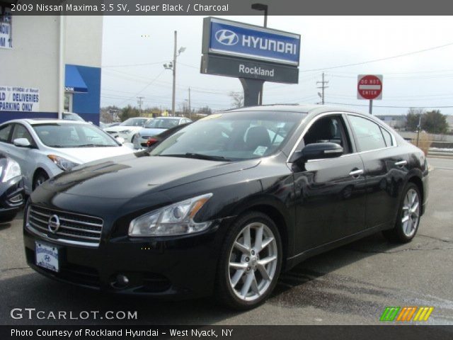 2009 Nissan Maxima 3.5 SV in Super Black