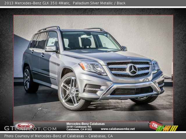 2013 Mercedes-Benz GLK 350 4Matic in Palladium Silver Metallic