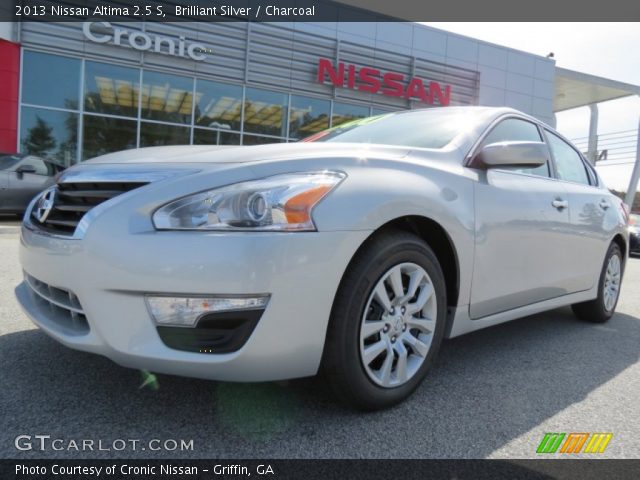 2013 Nissan Altima 2.5 S in Brilliant Silver