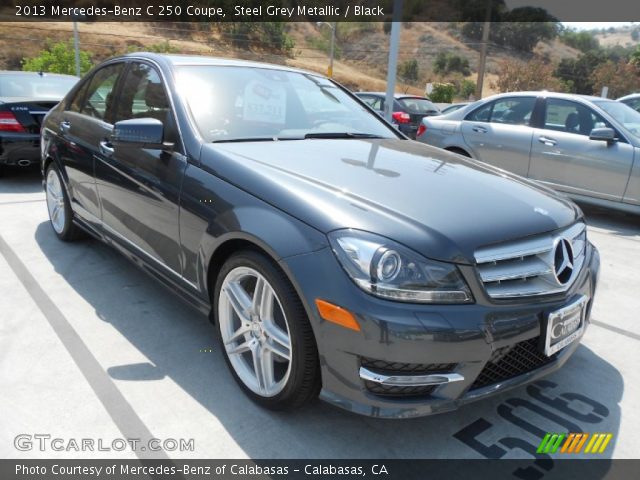 2013 Mercedes-Benz C 250 Coupe in Steel Grey Metallic
