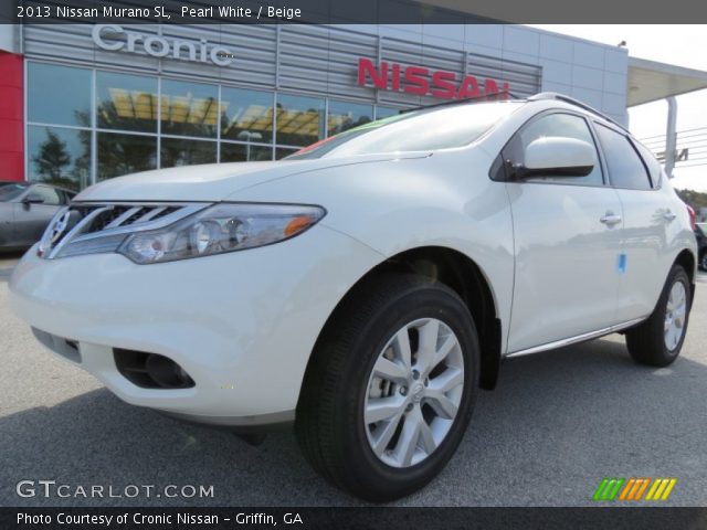 2013 Nissan Murano SL in Pearl White