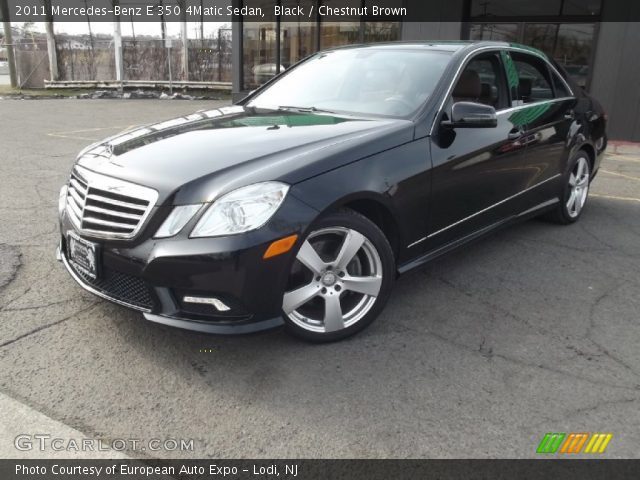 2011 Mercedes-Benz E 350 4Matic Sedan in Black