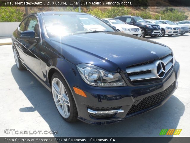 2013 Mercedes-Benz C 250 Coupe in Lunar Blue Metallic
