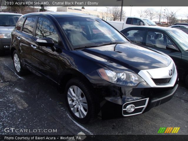 2010 Acura RDX SH-AWD in Crystal Black Pearl