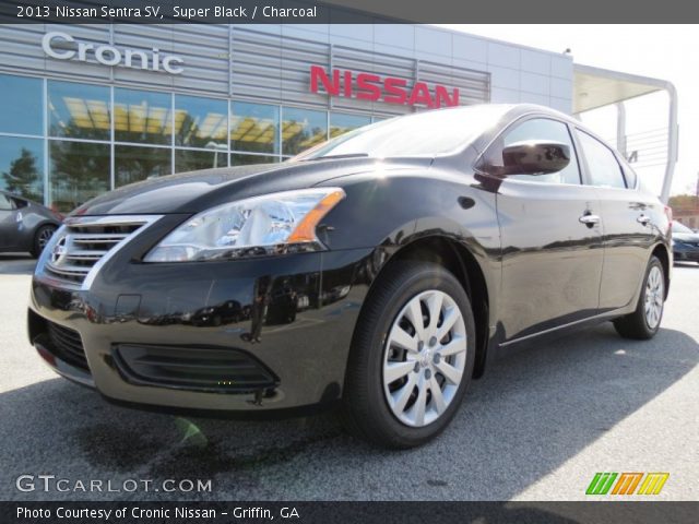 2013 Nissan Sentra SV in Super Black