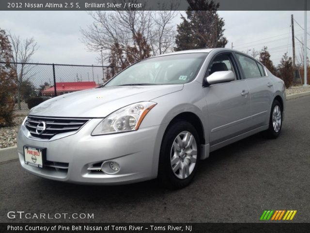 2012 Nissan Altima 2.5 S in Brilliant Silver