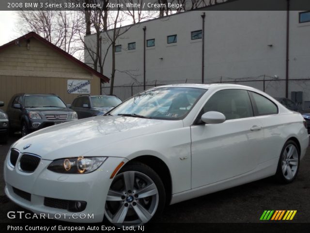 2008 BMW 3 Series 335xi Coupe in Alpine White