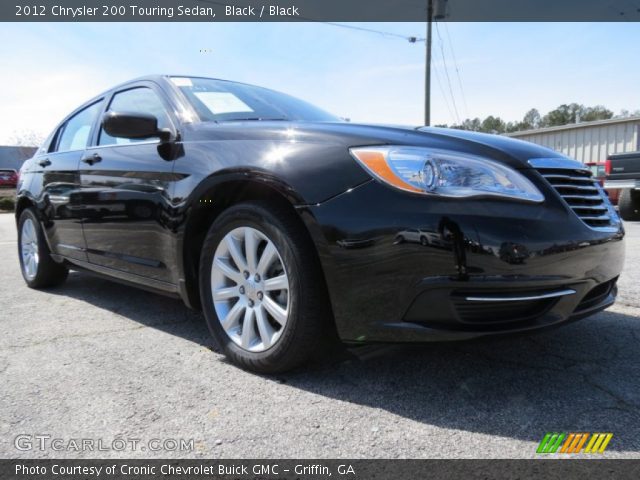 2012 Chrysler 200 Touring Sedan in Black