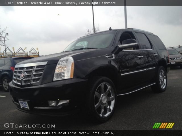 2007 Cadillac Escalade AWD in Black Raven