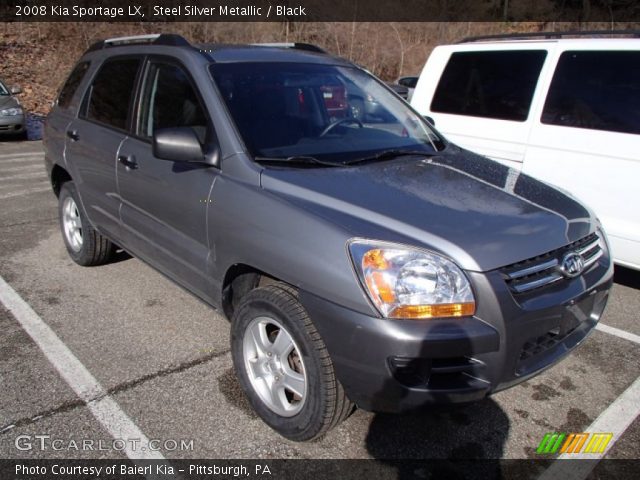 2008 Kia Sportage LX in Steel Silver Metallic