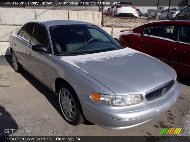 2000 Buick Century Custom in Sterling Silver Metallic