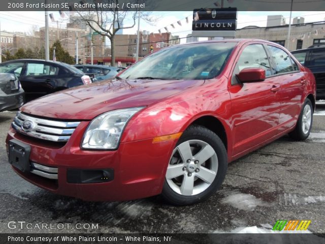 2008 Ford Fusion SE in Redfire Metallic