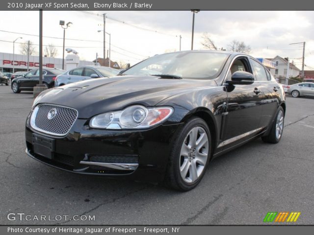 2010 Jaguar XF Sport Sedan in Ebony Black