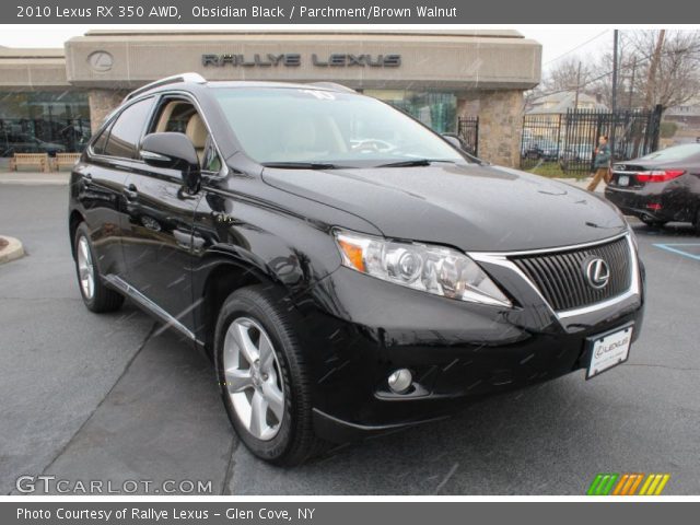 2010 Lexus RX 350 AWD in Obsidian Black