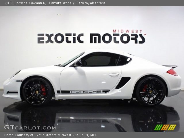 2012 Porsche Cayman R in Carrara White