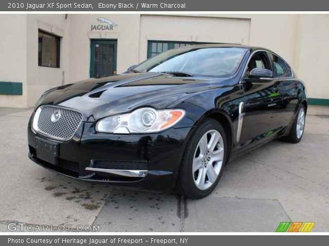 2010 Jaguar XF Sport Sedan in Ebony Black