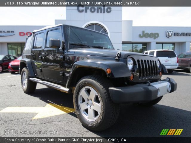 2010 Jeep Wrangler Unlimited Sahara 4x4 in Black