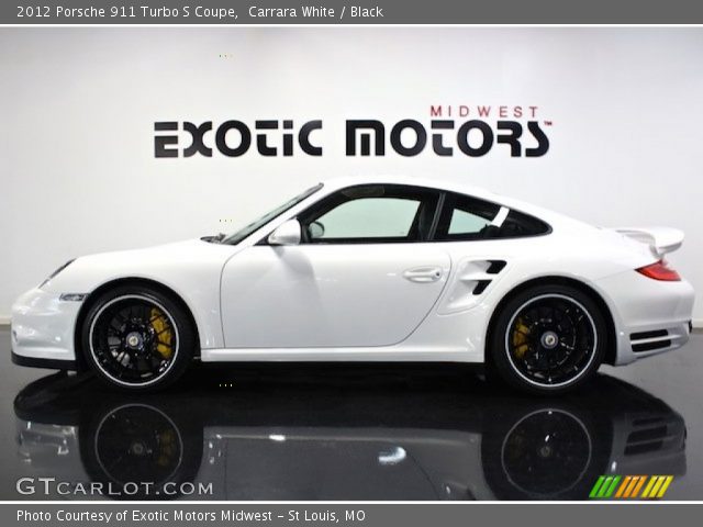 2012 Porsche 911 Turbo S Coupe in Carrara White