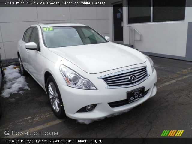 2010 Infiniti G 37 x AWD Sedan in Moonlight White