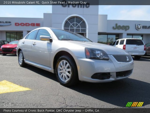 2010 Mitsubishi Galant FE in Quick Silver Pearl
