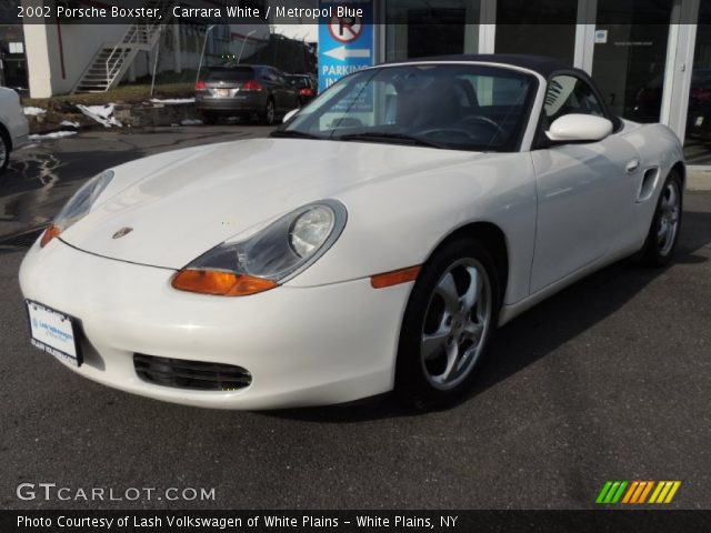 2002 Porsche Boxster  in Carrara White
