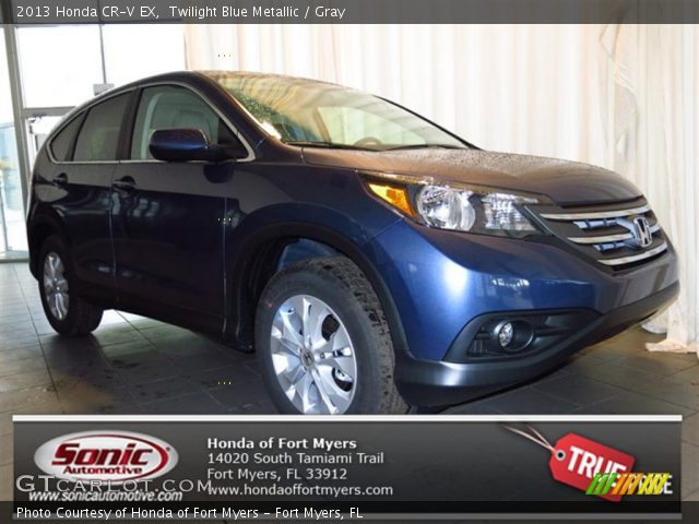 2013 Honda CR-V EX in Twilight Blue Metallic