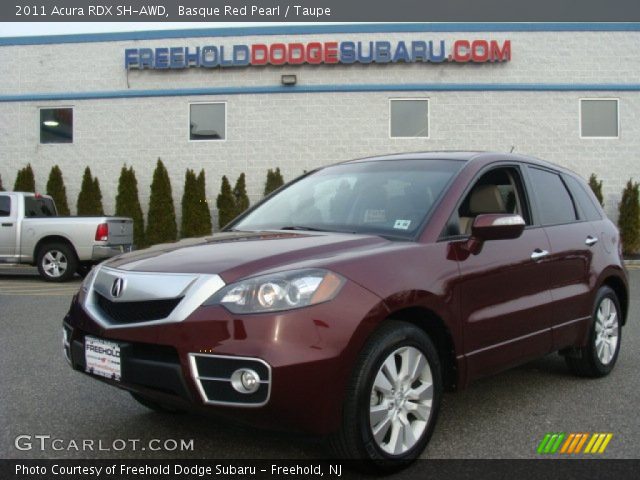 2011 Acura RDX SH-AWD in Basque Red Pearl