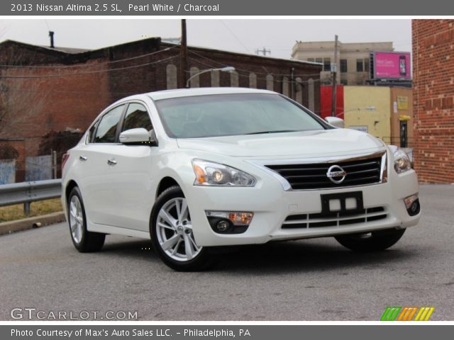 2013 Nissan Altima 2.5 SL in Pearl White