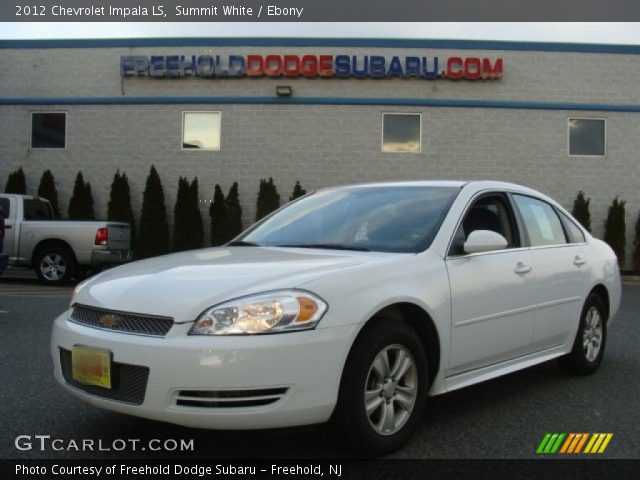 2012 Chevrolet Impala LS in Summit White