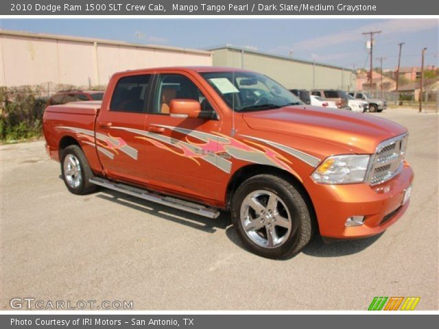 2010 Dodge Ram 1500 SLT Crew Cab in Mango Tango Pearl