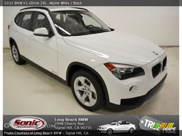 2013 BMW X1 sDrive 28i in Alpine White